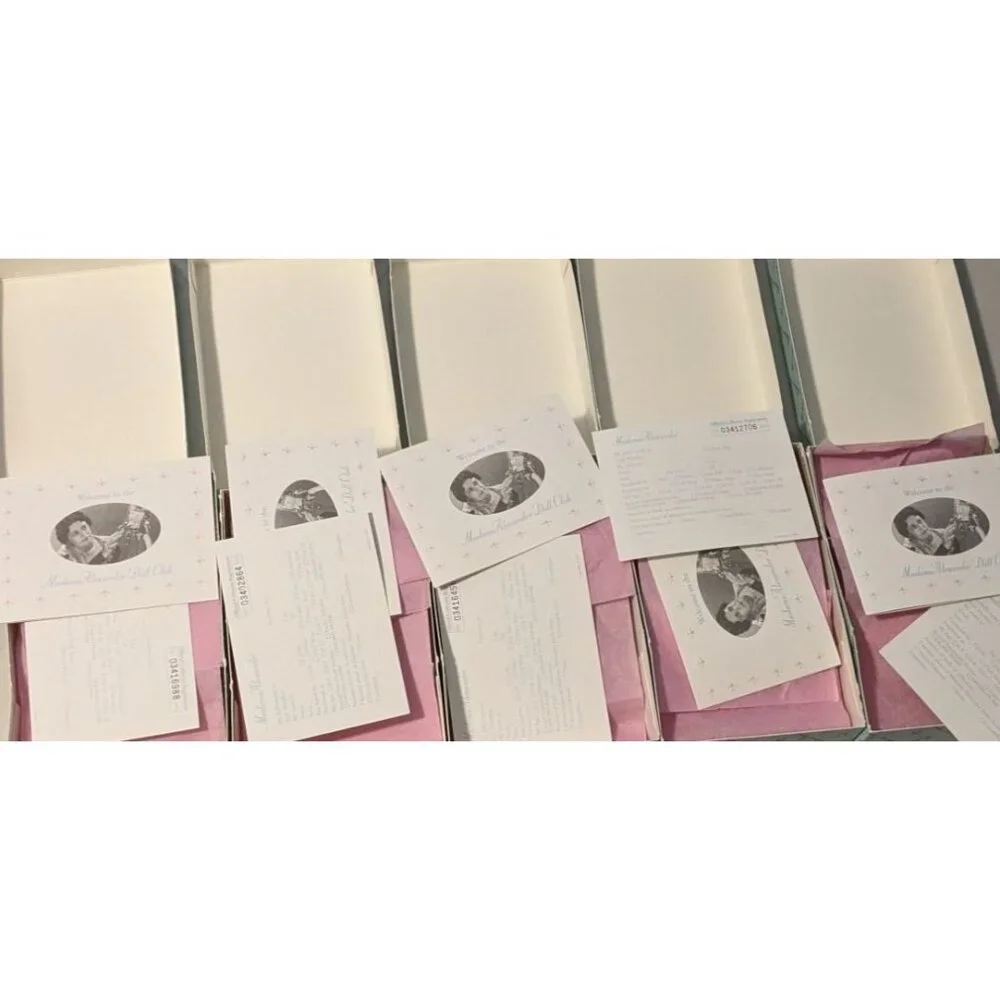 Madame Alexander Dionne Quintuplets Collection Dolls Set Of 5 in Original Boxes - Picture 12 of 12